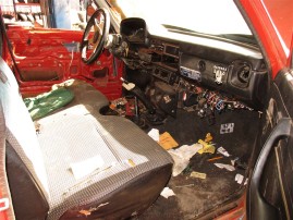 1979 TOYOTA HILUX PICK-UP, 20R 4WD MANUAL, COLOR ORANGE, STK Z15909